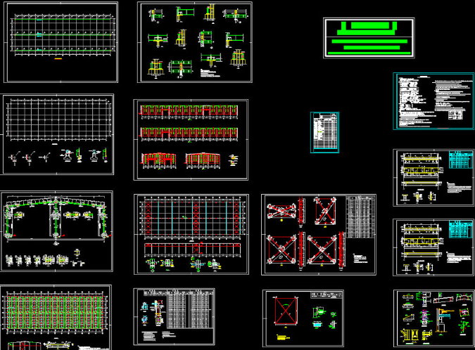 那曲仓库钢结构施工图片