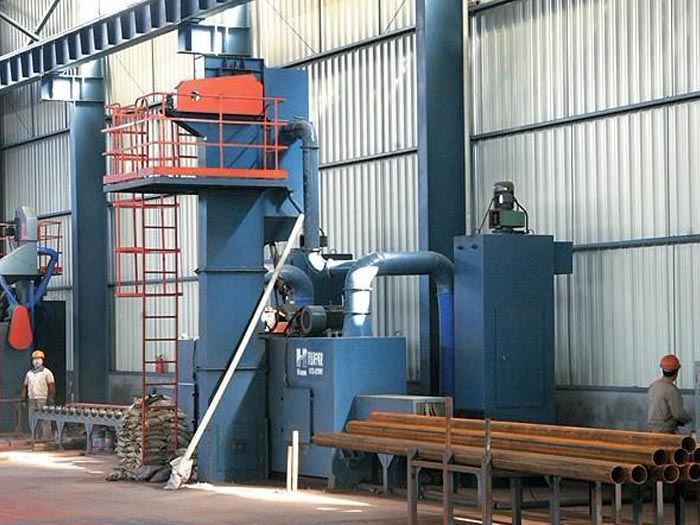 那曲网架杆件拋丸