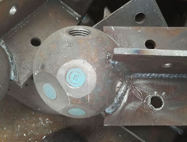 那曲螺栓球球塞，网架配件