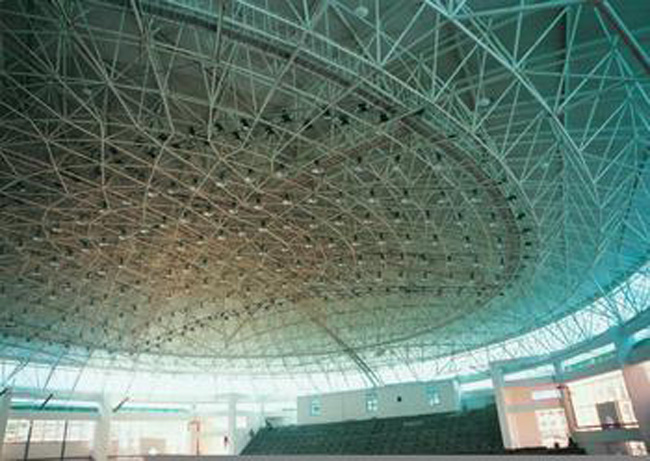 那曲体育馆网架工程